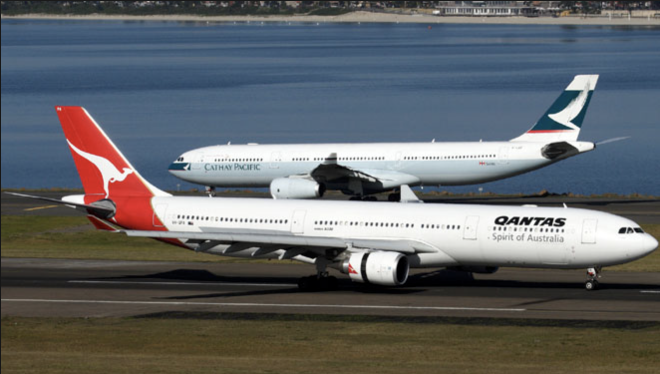 Agreement signed between Cathay Pacific and Qantas