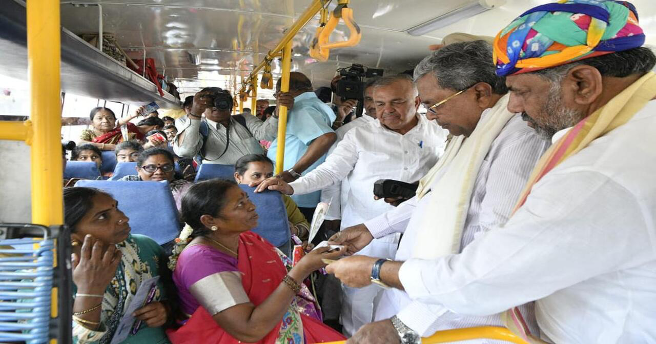 Karnataka''''s Shakti Free Bus initiative promotes religious tourism and uplifts the state''''s travel industry