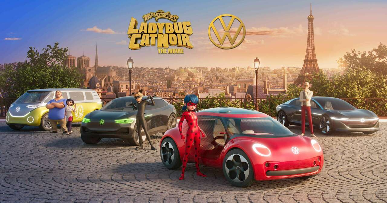 Volkswagen Teams Up with ZAG and Mediawan Kids & Family for Miraculous: Ladybug & Cat Noir, The Movie